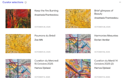 Singulart International Curated Lists October 2025