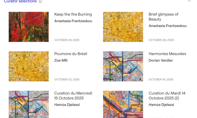 Singulart International Curated Lists October 2025