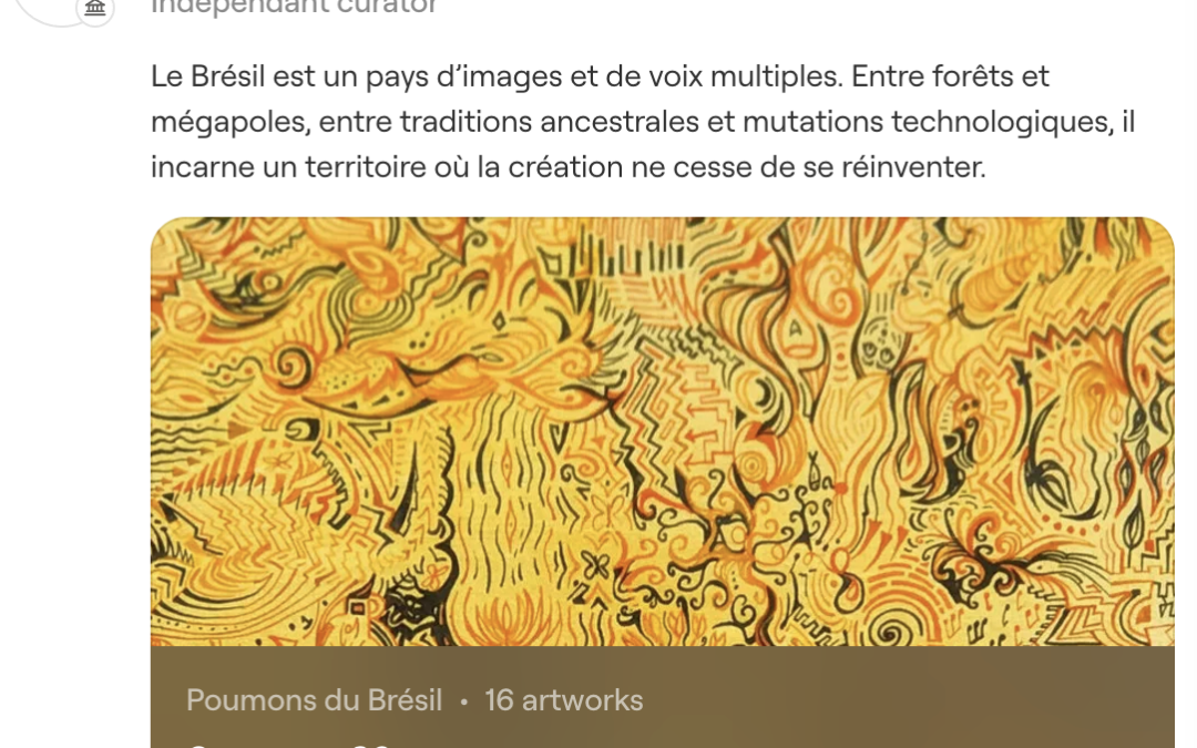 ‘Synapses 09’ in the Curated Collection by Zoe MN, Independent Curator, Paris, France