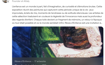 Time for Help 2 in Rêves d’Enfance Collection by Chaltiel Attali