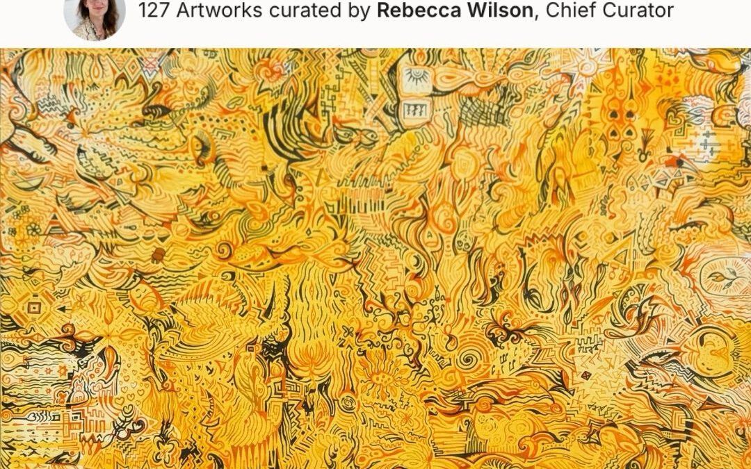 Synapses 09 in Saatchi Art’s Best of March by Chief Curator Rebecca Wilson